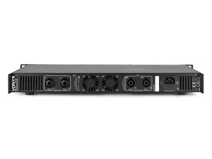 Vonyx VDA1000 Amplificador PA 1U 2x 500W 172046