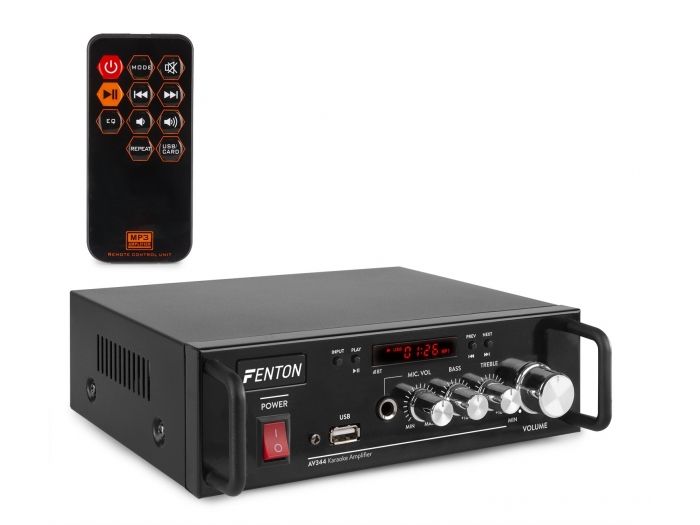 Fenton AV344 Amplificador Karaoke MP3 con Batería 103120