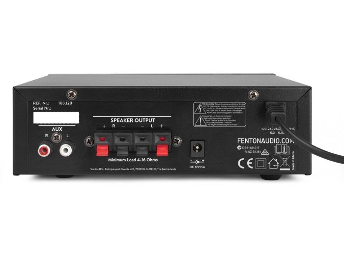 Fenton AV344 Amplificador Karaoke MP3 con Batería 103120