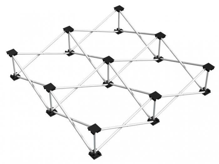 Power Dynamics Spider D750 Patas elevadoras 100 x 100cm Aluminio 20cm 182242