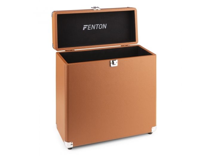 Fenton RC30 Vinyl Record Case Brown 102017 - 2
