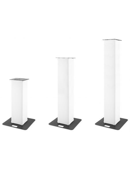 Beamz P30 Torre de 1 metro con licra blanca