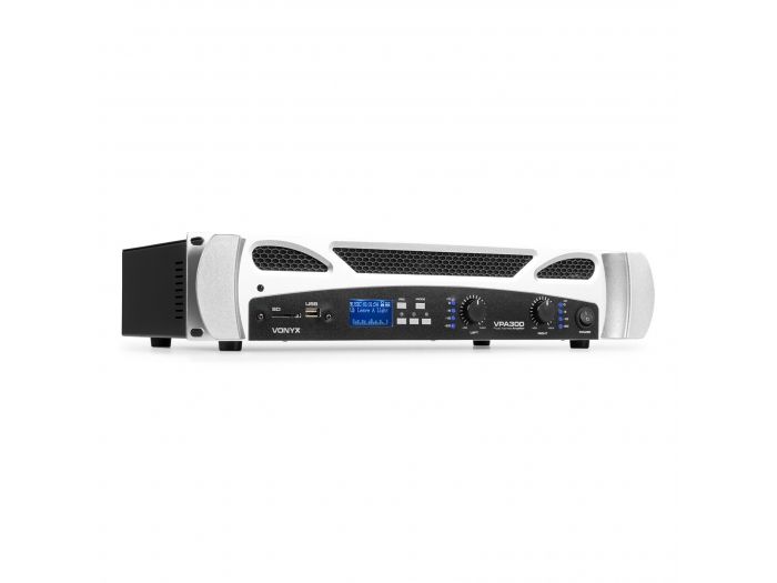 Vonyx VPA300 PA Amplifier 2 x150W MP3, BT | Mas Que Sonido