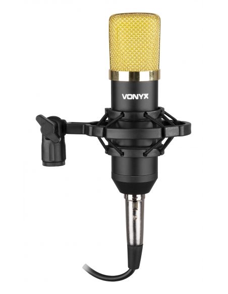 Vonyx CM400B Studio Cond. Microphone Blac | Mas Que Sonido