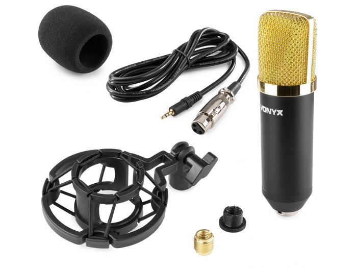 Vonyx CM400B Studio Cond. Microphone Blac | Mas Que Sonido