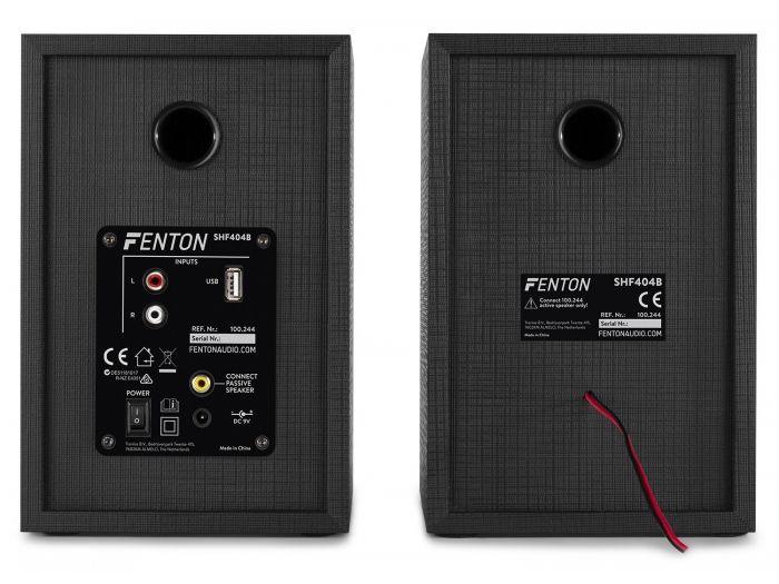 Fenton SHF404B Altavoces de estantería activos BT 4” MP3 100244 - 4