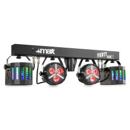 Max Partybar12 Kit 2x Foco PAR y 2 x Derby 153012 - 1