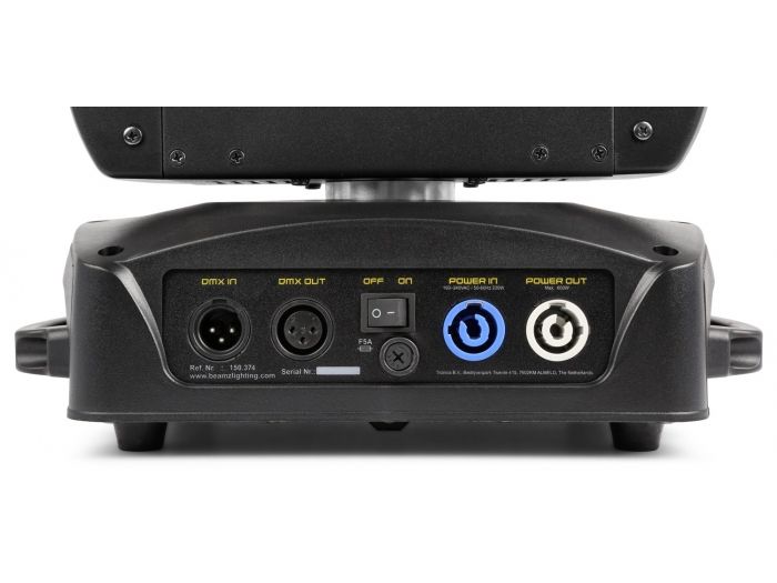 beamZ Pro IGNITE180B Cabeza Movil LED Beam 2pcs en Flightcase 150373 - 5