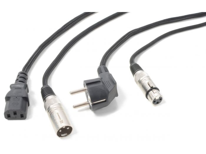 PD-Connex CX02-10 Audio Combi Cable Schuko - XLR F / IEC F - XLR M 10m 176640 - 3