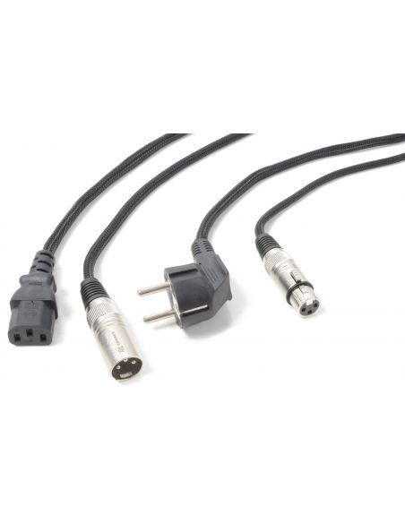 PD-Connex CX02-10 Audio Combi Cable Schuko - XLR F / IEC F - XLR M 10m 176640 - 3