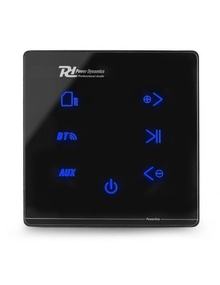 Power Dynamics Powerline A50B Amplificador empotrable BT Negro 952450 - 1