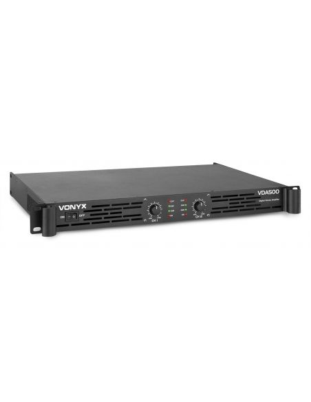 Vonyx VDA500 Amplificador PA 1U 2x 250W 172044