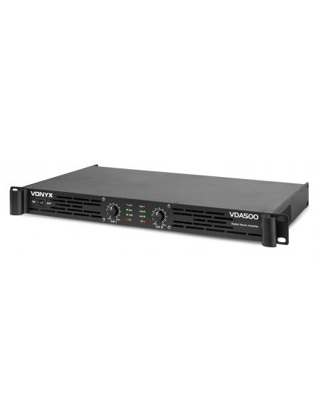 Vonyx VDA500 Amplificador PA 1U 2x 250W 172044