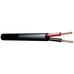 PD-Connex RX10 Cable altavoz linea de 100V, 2 x 1.5mm, 15A, Negro, 50m 801816 - 1