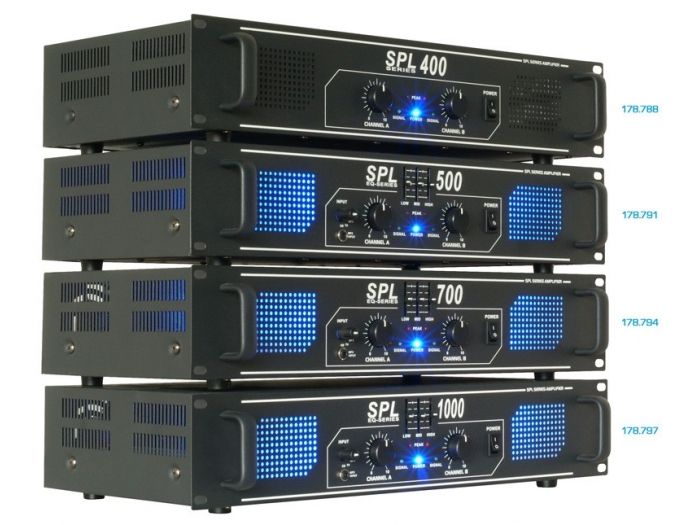 Skytec Skytec, amplificador 2x 1000W con ecualizador - SPL2000EQ | Mas Que Sonido