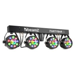 beamZ PartyBar3 4x PAR con Magic Ball 153240 - 1