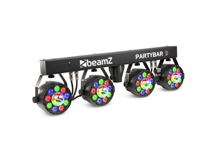 beamZ PartyBar3 4x PAR con Magic Ball 153240 - 6