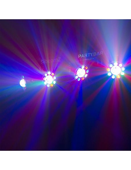 beamZ PartyBar3 4x PAR con Magic Ball 153240 - 9