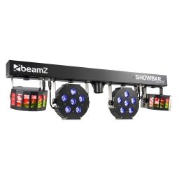 beamZ SB02 ShowBar con batería 2x Derby y 2x PAR 153805 - 1