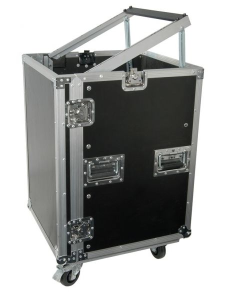 Power Dynamics PD-F16U8 Caja rack 19\'  con ruedas 16U