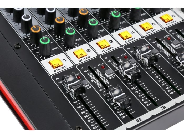 Power Dynamics PDM-M804A Mezclador directo amplificado 8 canales