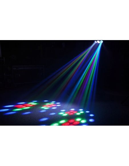 beamZ Urano LED Doble Moonflower con Strobo 153381 - 6