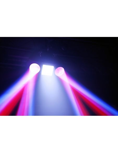 beamZ Urano LED Doble Moonflower con Strobo 153381 - 8