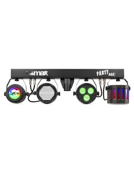 Max PartyBar09 Kit Jelly Moon, Derby, Foco Par y Strobo 153006 - 4