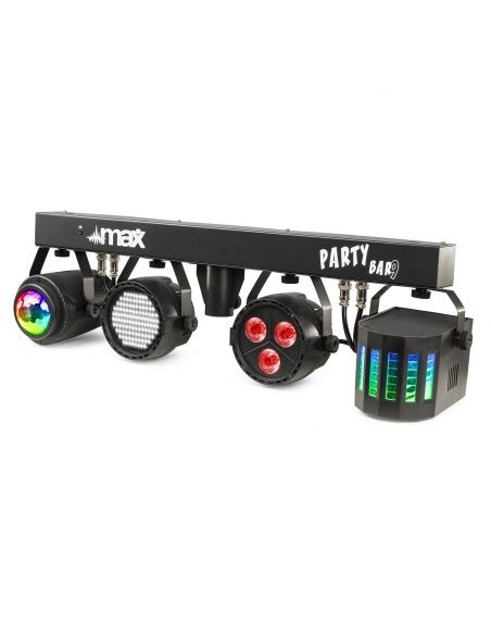 Max PartyBar09 Kit Jelly Moon, Derby, Foco Par y Strobo 153006 - 7