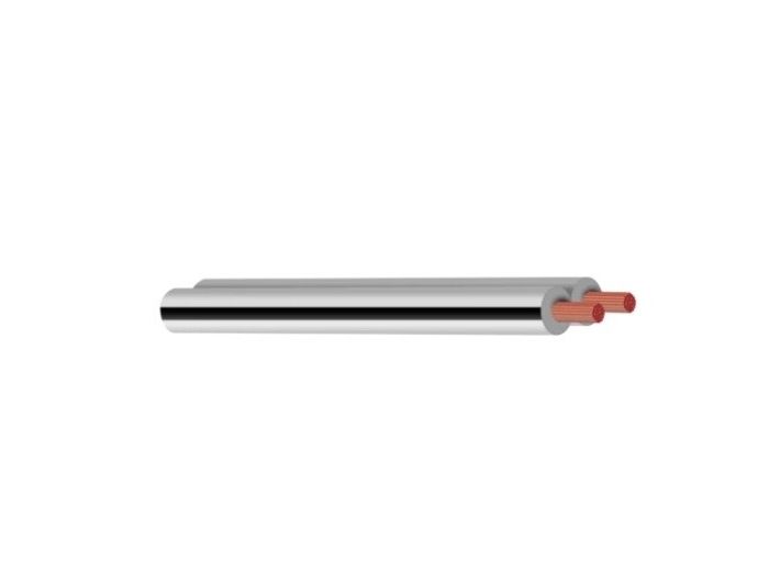 PD-Connex RX26 Cable paralelo altavoz, 2 x 0,75MM, 6.0A, Blanco, 100m 801422