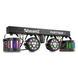 beamZ PartyBar2 con 2x PAR + 2x Derby 153238 - 1