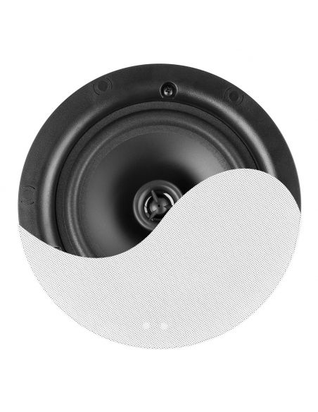 Power Dynamics NCSP8 Altavoz de techo de bajo perfil 100V 8" Blanco 952606 - 1