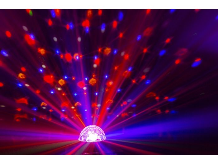 beamZ JB90R Mini Star Ball DMX LED 9 Colores 153222