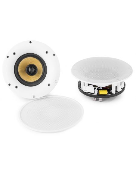 Power Dynamics WCS80 Conjunto altavoz techo WiFi/BT 140W 8" 952596 - 1
