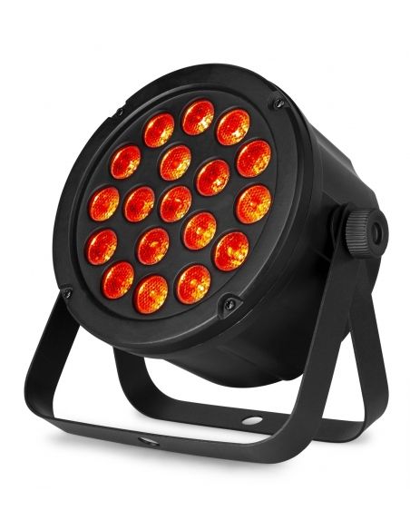 beamZ Foco SlimPAR45 18x 3W 3-en-1 RGB DMX 150898 - 4