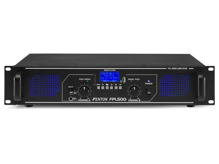 Fenton FPL500 Dig.Amplifier BT MP3 LED EQ | Mas Que Sonido
