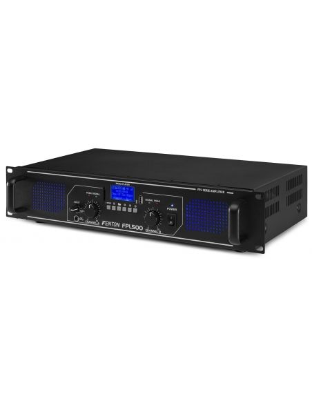 Fenton FPL500 Dig.Amplifier BT MP3 LED EQ | Mas Que Sonido