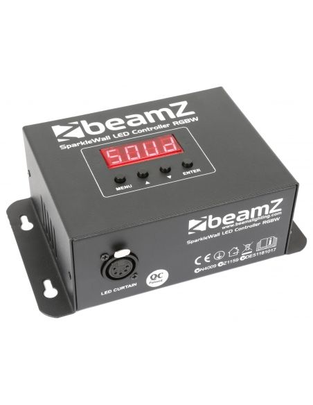 beamZ SPW96C Cortina de estrellas LED96 Blanco frio 3x 2m con controlador 151201 - 2