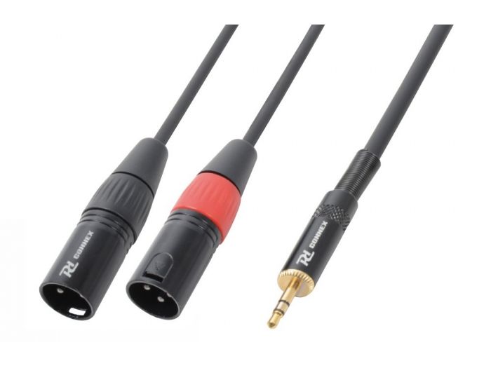 Power Dynamics Minijack a XLR 6 metros | Masquesonido.com