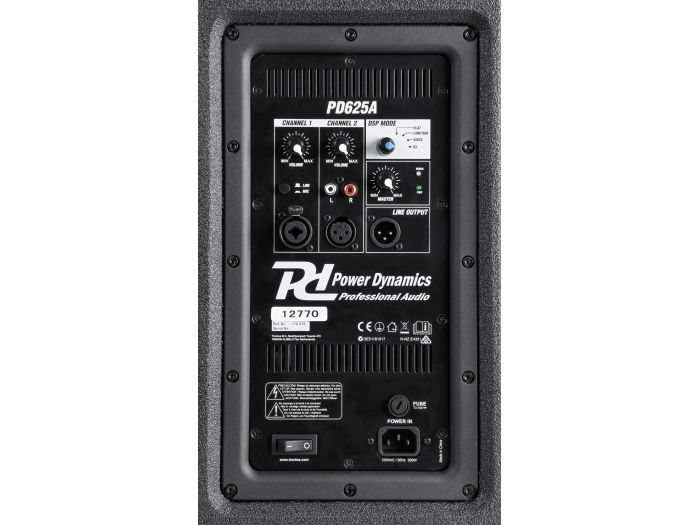 Power Dynamics PD625A Bafle Activo 2x15" 178978 - 2