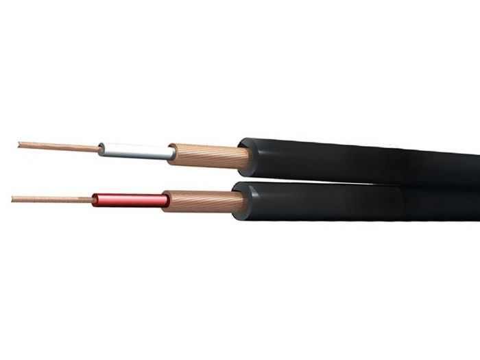 PD-Connex RX38 Cable de Audio 2 conductores Negro, 100m 803436