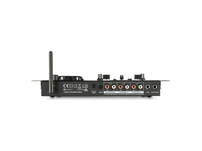 Vonyx STM3400 Mezclador de 2 canales con Scratch 172444 - 5