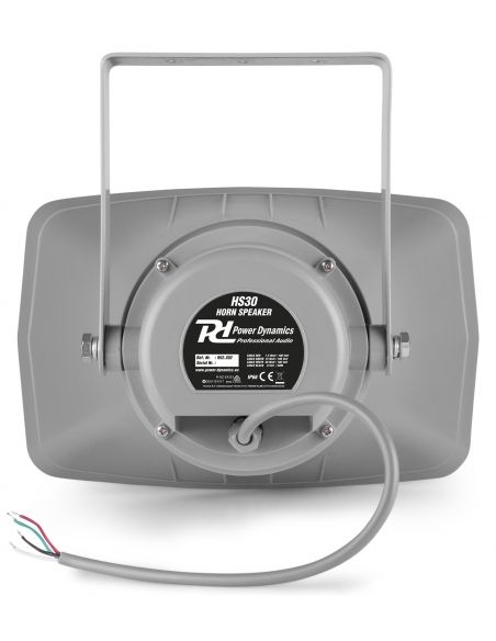 Power Dynamics HS30 Altavoz exponencial bocina 30W 100V - IPX6 952202 - 4