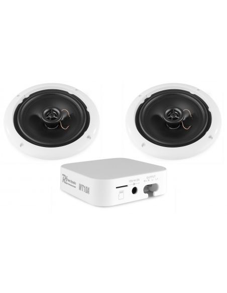 Power Dynamics WT10SET Modulo receptor WIFI amplificado + 2 altavoces marinos 952502