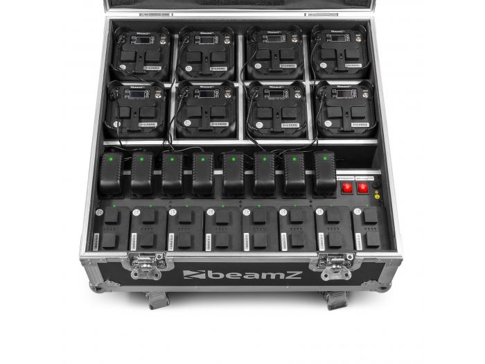 beamZ FCC10 Flightcase para 8x BBP54 con cargador 150603 - 9