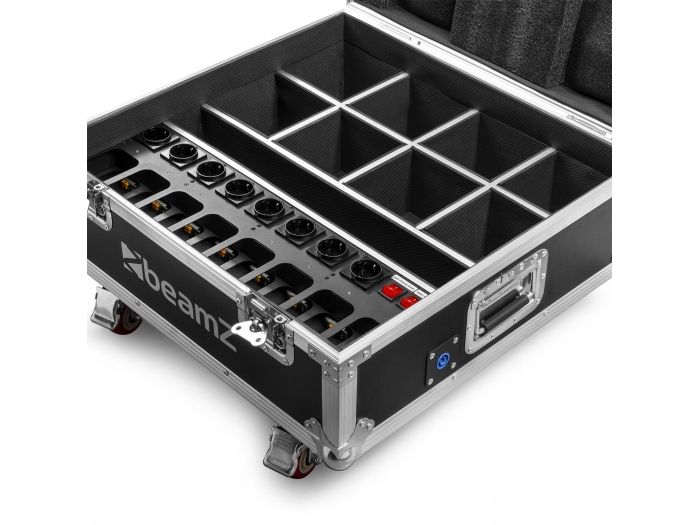 beamZ FCC10 Flightcase para 8x BBP54 con cargador 150603 - 10
