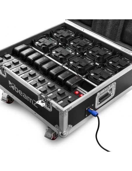 beamZ FCC10 Flightcase para 8x BBP54 con cargador 150603 - 11