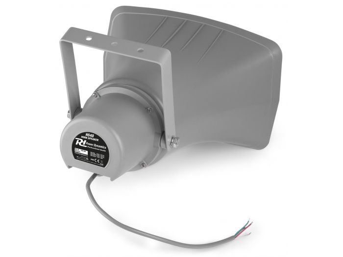 Power Dynamics HS40 Altavoz exponencial bocina 40W 100V - IPX6 952204