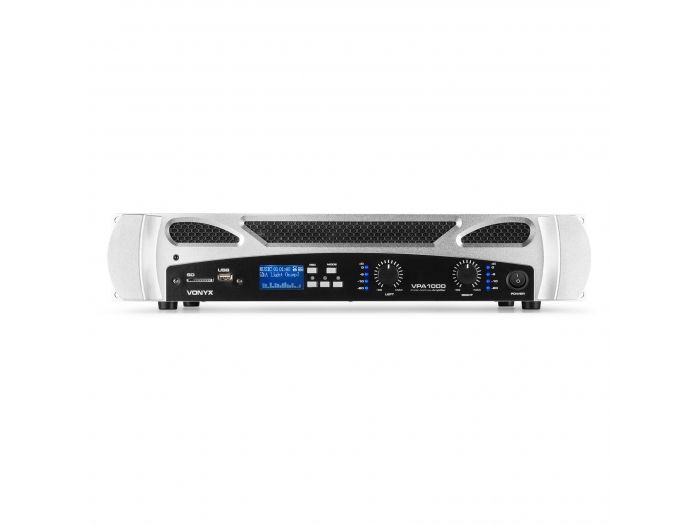 Vonyx VPA1000 PA Amplifier 2x 500W MP3,BT | Mas Que Sonido