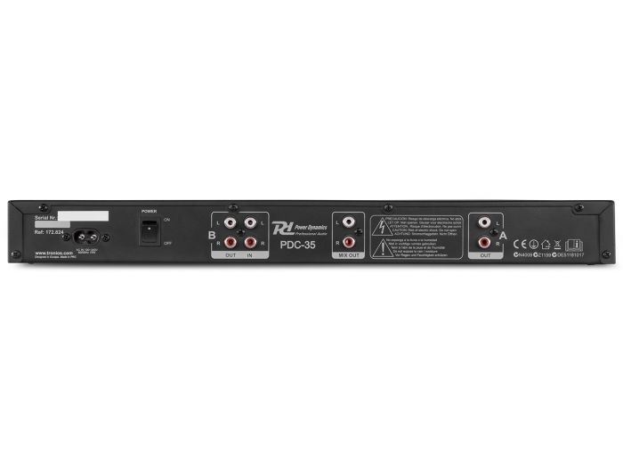 Power Dynamics PDC35 Grabadora Digital CD/USB/SD 172824 - 6